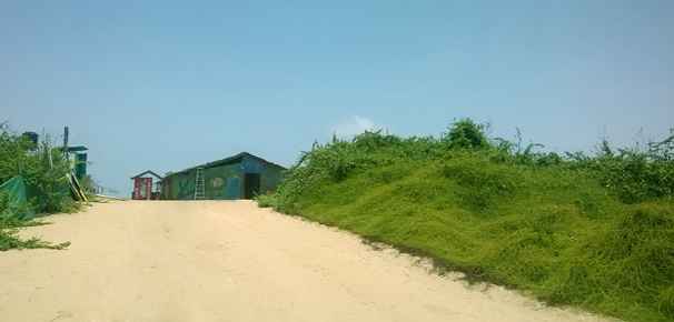 Benaulim Beach Hut on Sand